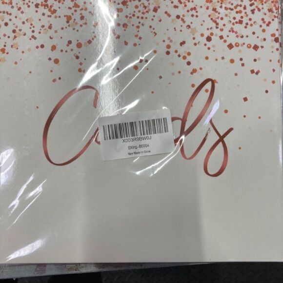 Blush Pink Glitter Card Box – Perfect for Weddings, Baby Showers & Birthdays - Picture 2 of 2